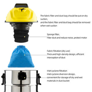 Éléments de sac de filtre à poussière adaptés pour Kar Chers MV1 / WD1 / WD2 / WD3 / <span class=keywords><strong>SE4001</strong></span> / WD NT série aspirateur pièces de rechange accessoires - Product Image 6