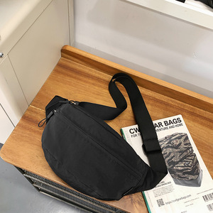 Wholesale Custom Logo Waterproof Nylon Zipper Adjustable Stylish Fashion Travel Multi Color Outdoor Sling Bag - Product Image 4