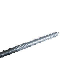 प्लास्टिक की बोतल आंधी मशीन एक पेंच बैरल के साथ ठंडा पानी जैकेट - Product Image 3