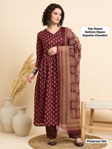 Prêt-à-porter ethnique femme pour le look de Pinteresty Kurta Model - Product Image 5