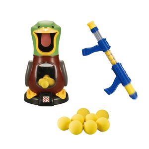 HUADA 2023 il più nuovo prodotto ha colpito la mia anatra bambini EVA Soft Balls Shooting Target Game Gun Toys con anatra - Product Image 1