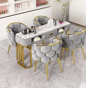 Hot Sale New Style Manicure <b>Table</b> and Chair Set Multi-function <b>Nail</b> <b>Table</b> Beauty Salon Manicure Furniture - Product Image 5