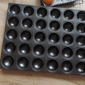 صينية خبز معدنية نصف كروية مخصصة عالية الجودة وغير لاصقة لصنع الكعك والخبز - Product Image 5