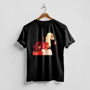 Maglietta con Grafica 'Empowered Women' per la Giornata della Donna, T-Shirt Casual in 100% Cotone, Vestibilità Regolare, Collo Tondo, Manica Corta, Per Tutte le Stagioni - Product Image 3