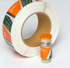 Etiquetas de Péptidos para Viales de 5ml y 10ml, Impresión de Alta Calidad, Personalizadas, Bajo MOQ, UV Localizado, Marca Privada, Etiquetas en Rollo para Empaque de Viales de Péptidos - Product Image 3