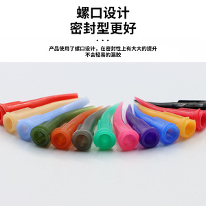 Aguja Dispensadora Curva Angulada de Plástico, 30 Grados, para Máquinas Dispensadoras - Product Image 3