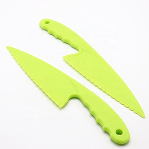 Bộ Dao Cắt Nhà Bếp Bằng Nhựa An Toàn Cho Trẻ Em Bộ Dao Cắt Trái Cây, Bánh Mì, Bánh Và Salad - Product Image 2