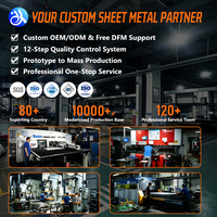 Service de fabrication sur mesure de tôlerie métallique, découpe laser, estampage, soudage, boîtiers d'affichage pour ordinateurs industriels