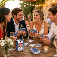 Wholesale Custom Logo Playing Cards Personalized Paper Playing Cards with Box Bulk Card Deck for Wedding Favors & Parties