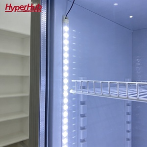 Réfrigérateur Commercial à Porte Vitrée, Congélateur Vertical et Refroidisseur Combinés, Refroidissement Direct par Air, Contrôle Numérique, Personnalisable, Vente Directe Usine - Product Image 6