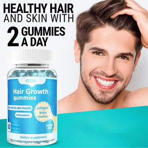 Vitamine Gummies integratore biotina vitamine B7 per la crescita della salute dei capelli pelle liscia buone unghie <span class=keywords><strong>D</strong></span>-biotina Gummies - Product Image 3