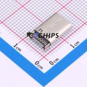 U261-241N-4BC2LS USB Connector SMD Connector ( Connector Type: Type-C )( Gender: Male )( Number of Contacts: 24P ) - Product Image 2