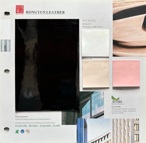 Cuir synthétique imperméable en microfibre, résistant à l'abrasion, écologique, sans PFAS, pour la décoration de meubles - Product Image 5