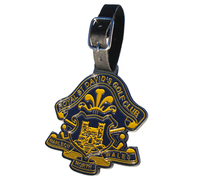 Accessoires de golf avec logo personnalisé en gros Étiquette nominative en métal Étiquette de sac de golf Étiquette de sac à bagages