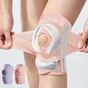 Genouillère de soutien unisexe réglable OEM en maille respirante avec fermeture auto-agrippante pour la protection du ménisque et les activités sportives - Product Image 1