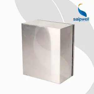 Saipwell New Design parede elétrica montagem ip65 aço inoxidável impermeável distribuição Enclosure