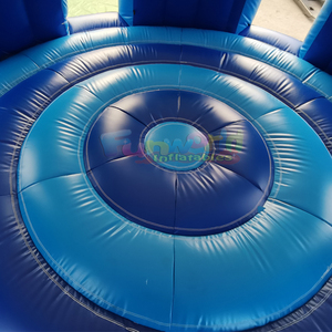 Castillo inflable navideño para niños, casa de brinco con forma de iglú de muñeco de nieve, castillo hinchable para fiestas. - Product Image 6