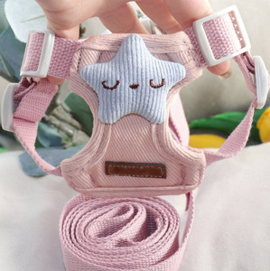 <span class=keywords><strong>Gilet</strong></span> de traction en polyester léger et confortable pour chiot, laisse pour chien pour petits chiens - Product Image 1