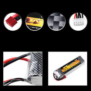 4S 6500mAh 14.8V 70C XT60 Pouch pin <span class=keywords><strong>Lithium</strong></span> ion cho RC xe tải máy bay RC thuyền 1/8 quy mô xe 14.8V 70C RC LiPo pin - Product Image 6