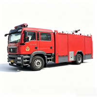 Véhicule de sauvetage d'urgence et de lutte contre les incendies forestiers municipaux, nouveau camion-citerne multifonction sur châssis Dongfeng 4X2