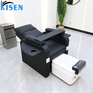 KISEN Professional Luxury New Foot Spa Jet Electric Adjustable Full Massage Manicure and Pedicure Chair for Beauty Nails Salon - Product Image 3