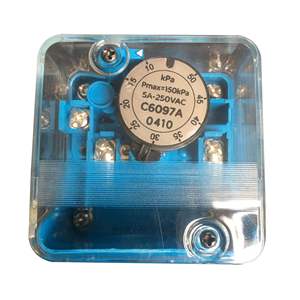 Interrupteur de pression mécanique pneumatique C6097A0410 pour brûleurs, compresseurs d'air et fluides, 220V, vente en gros fabricant - Product Image 3