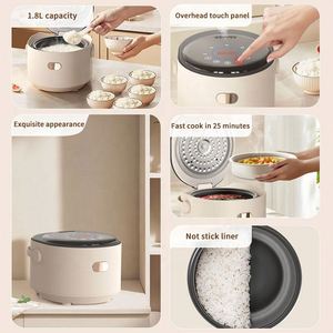 Cuisinière à riz électrique JWS-777AB pour la maison, 1,2 L, 1,8 L, 2 L, 2,5 L, 3 L, mini-cuiseur à riz intelligent, 400 W, 220 V - Product Image 4