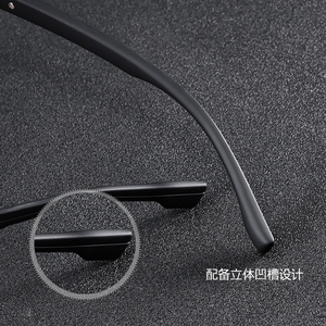 Lunettes de soleil polarisées de luxe surdimensionnées à double pont pour hommes et femmes, protection UV dégradée, monture métallique, verres TAC - Product Image 4