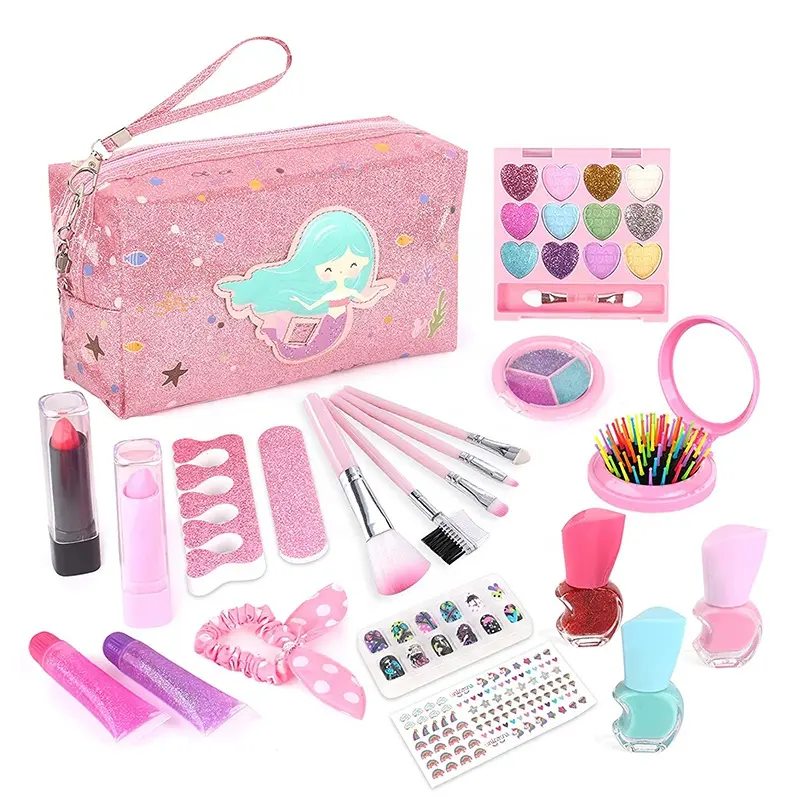 Factory other pretend play & preschool children cosmetic toys pretend play makeup girls