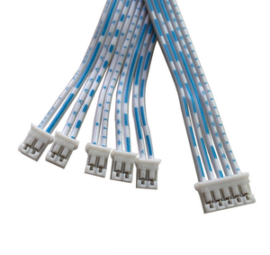 كابل مرن مسطح مخصص بموصلات JST XH بمقاس 2.54 مم وPH 2.0 مم، 2464 26AWG 24AWG، متوفر بـ 2 و<span class=keywords><strong>3</strong></span> و4 و5 و6 و7 و8 و9 و10 و11 و12 و13 و14 و15 و16 سن - Product Image 5