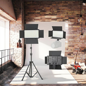 Luce LED Professionale Juting U600 Dimmerabile 3200-6500K 40W Alimentata <span class=keywords><strong>a</strong></span> Corrente Continua/Batteria per Illuminazione Fotografica da Studio e <span class=keywords><strong>Live</strong></span> Streaming - Product Image 3