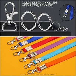 265 Piezas de Clips para Llaveros, Anillas Metálicas con Cierre de Langosta, Anillas para Llaveros para Manualidades y Joyería - Product Image 4