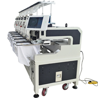 Máquina de Bordar Tajima Modelo Monograma de 6/8 Cabezas, Dahao A18, Servo Computarizada, Multiagujas, Nueva, para Uso Doméstico