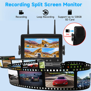 7 inch không dây RV sao lưu hệ thống <span class=keywords><strong>camera</strong></span> 1080P HD <span class=keywords><strong>monitor</strong></span> ip69k không thấm nước cho xe tải/Trailer/Pickup tầm nhìn ban đêm & CE chứng nhận - Product Image 4