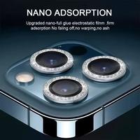 Protecteur d'objectif de caméra 3d Verre trempé 2.5d Hd Clear Lens Film pour Iphone 11 12 13 14 15 16 Por Max