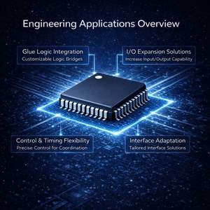 XC9536-7CS48C IO Genişletme, Endüstriyel Kontrol Sistemleri ve Durum Makinesi Kontrolü için CPLD IC BGA - Product Image 3