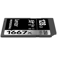 Carte mémoire Lexar 1667 X Pro haute vitesse 250 Mo/s V 60 256 Go UHS II SD Carte mémoire 4K HD Carte mémoire SD Caméra vidéo