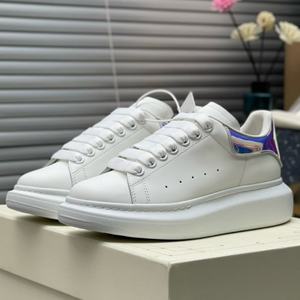 Zapatillas Deportivas Casuales de Marca de Diseño de Lujo, de Cuero Genuino, con Suela Gruesa, de Caña Alta, para Hombre y Mujer, Tendencia de Moda - Product Image 1