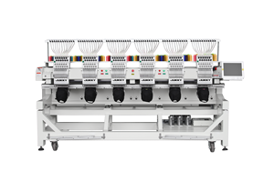 Haute qualité 12-15 aiguilles 6 têtes machines <span class=keywords><strong>à</strong></span> broder industrielles automatiques facile <span class=keywords><strong>à</strong></span> utiliser moteur d'affaires utilisé informatisé - Product Image 2