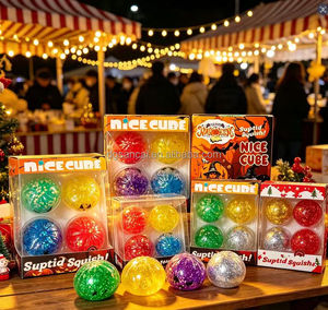 Coffret Cadeau de Jouets Anti-Stress et Stimulants Cérébraux, Nouveauté Noël et Halloween, Best-seller, Comprenant des Jouets en Forme de Boulettes Vapeur et <span class=keywords><strong>du</strong></span> Sucre de Malt - Product Image 6