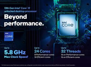 Intel Core I9-13900KF Máy Tính Để Bàn Bộ Vi Xử Lý 24 Lõi (8 P Lõi + 16 E Lõi) 36M Bộ Nhớ Cache lên 5.8 Ghz Hợp Kim Nhôm Atx Fan (Trong Kho) - Product Image 2