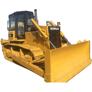 Bulldozer Caterpillar D6G d'occasion, fabrication japonaise, modèle 2023, moteur 90 CV, capacité de bulldozing de 8,6 m, poids de 15 000 kg, pour travaux de terrassement - Product Image 1
