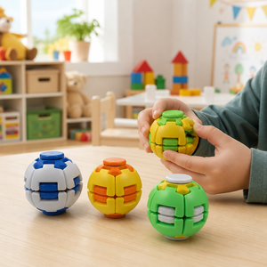 Juguete Antiestrés de Plástico para Niños, Bola Sensorial, Gadget, Accesorio, Juego de Acción, Multiherramienta, Alivio del Estrés, Rodillo Deslizante, Juego de Presión - Product Image 5
