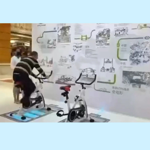 La Bicicleta Estática Genera Energía que Gradualmente Ilumina la Caja de Luz, Exhibición de Ciencias, Juegos Científicos, Juegos Interactivos, Ciencia - Product Image 1