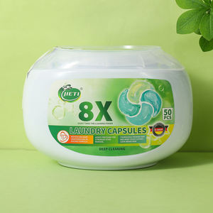 2026 4 in 1 50 Pcs Laundry <b>Detergent</b> Pods Powerful Clean Laundry <b>Detergent</b> Pods Month-Long Freshness Powerful Effective JIETI - Product Image 1