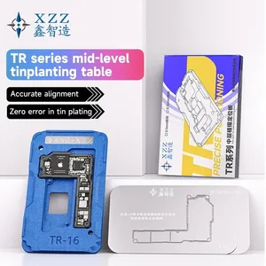 ชุดเครื่องมือซ่อมแซมเมนบอร์ด iPhone X-17PM รุ่น XZZ TR BGA Reballing Stencil ชั้นกลาง สำหรับวางแผ่นดีบุก - Product Image 2