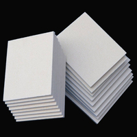 Panneau d'isolation en fibre céramique à faible conductivité thermique, feuille de protection thermique ignifuge, taille personnalisée disponible