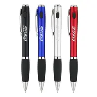 Bolígrafo con luz láser Led, personalizado, con linterna, Promoción, venta al por mayor