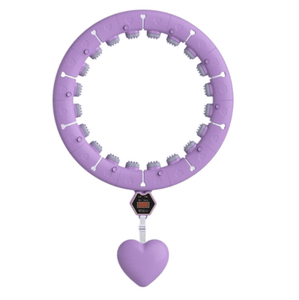 Smart Digital Counte Weighted Workout <strong>Hoop</strong> Waist Fitness Circle <strong>with</strong> <strong>Ball</strong> for Workout and <strong>Exercise</strong> - Product Image 3