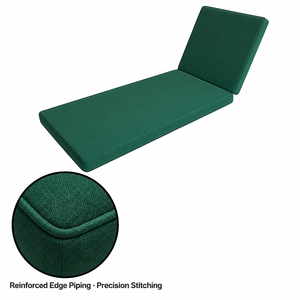 Cuscino per Lettino Prendisole OEM in Schiuma ad Alta Densità, Impermeabile, Resistente ai Raggi UV, ad Asciugatura Rapida, con Rivestimento Rimovibile per Piscina e Giardino - Product Image 5